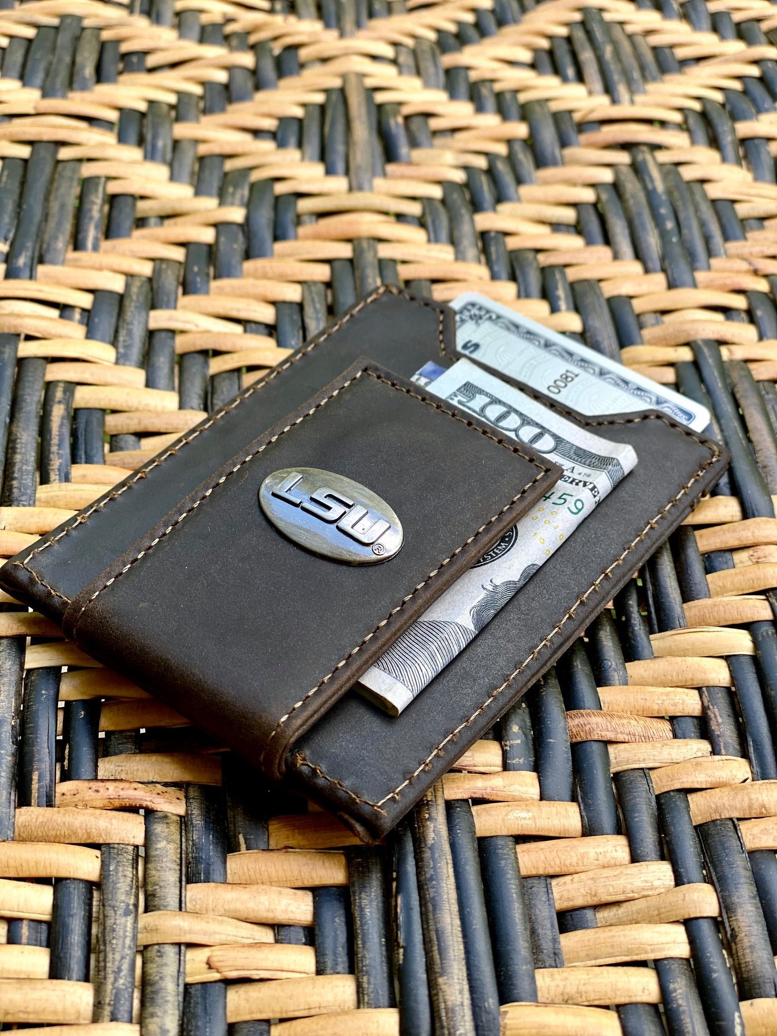 LSU Front Pocket Wallet