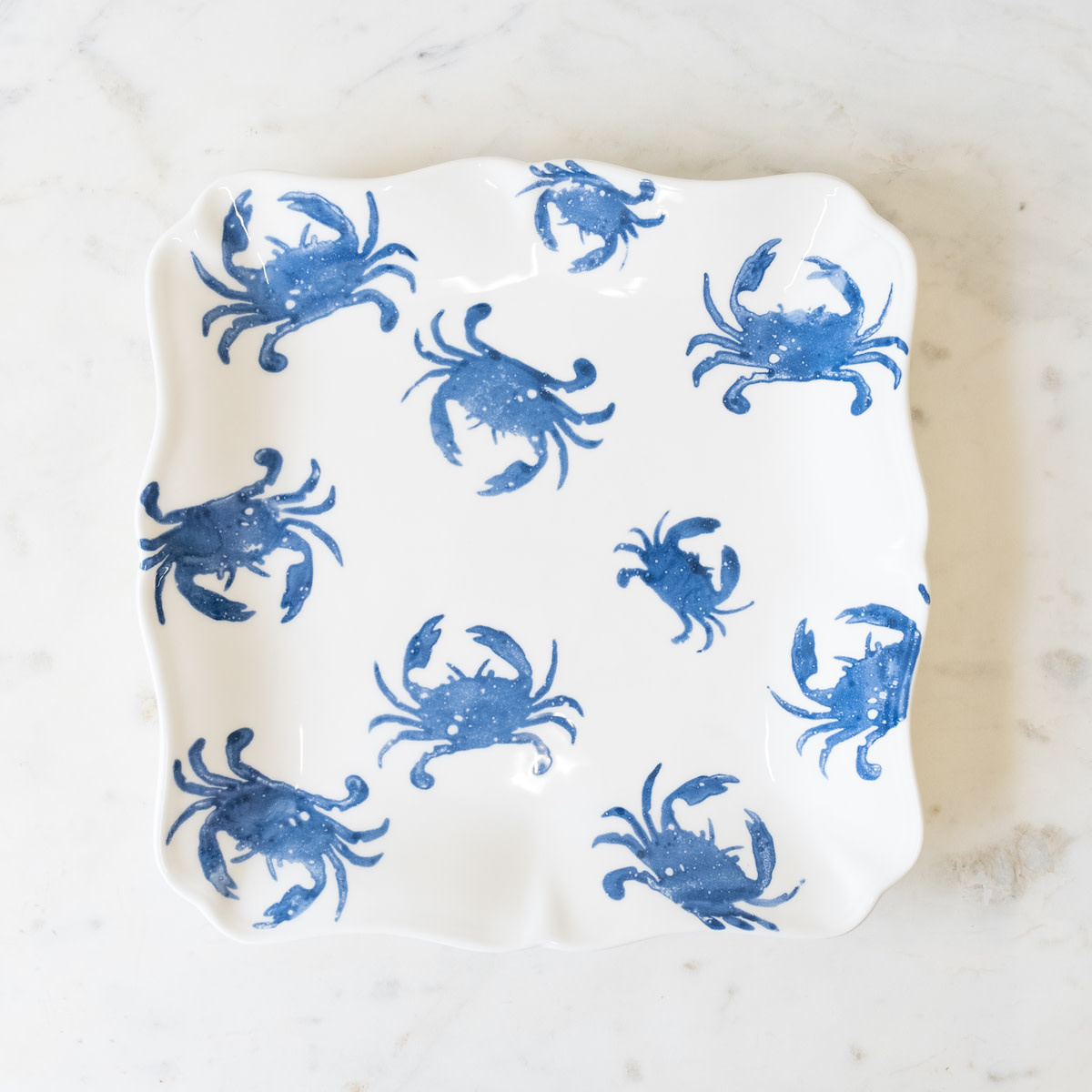 Blue Crab Serving Platter