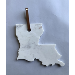 Polished Marble Louisiana Serve Board