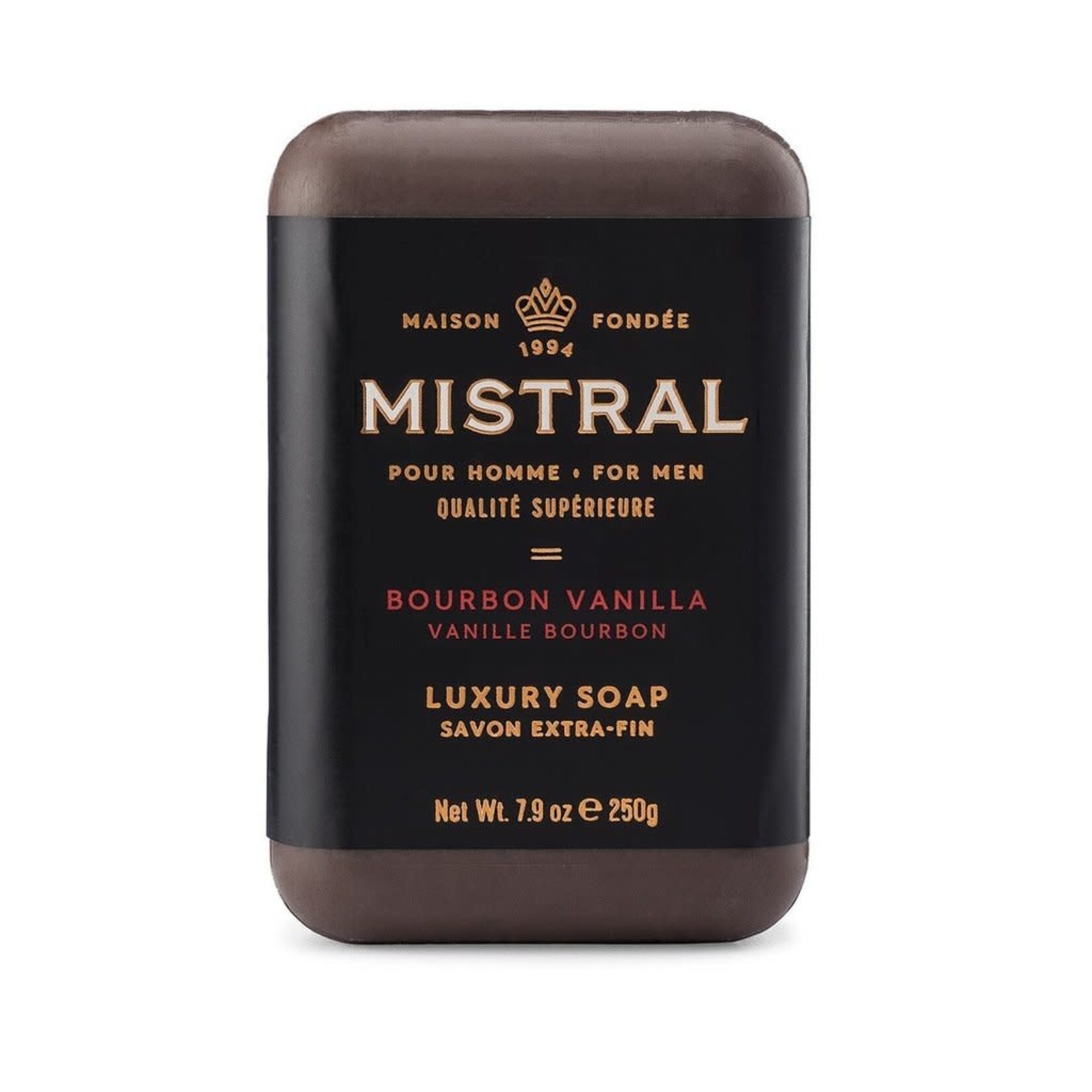 Men's 250g Bar Soap-BOURBON VANILLA