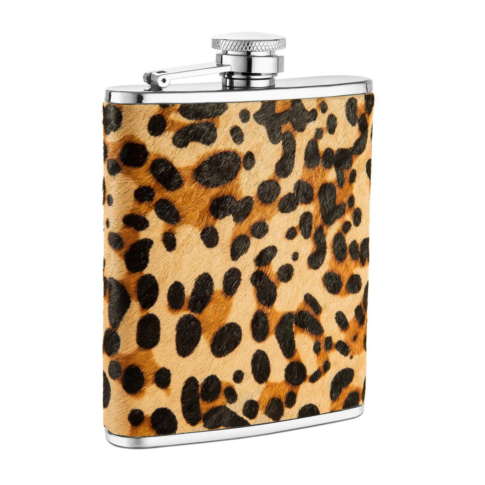 Leopard Flask 6oz