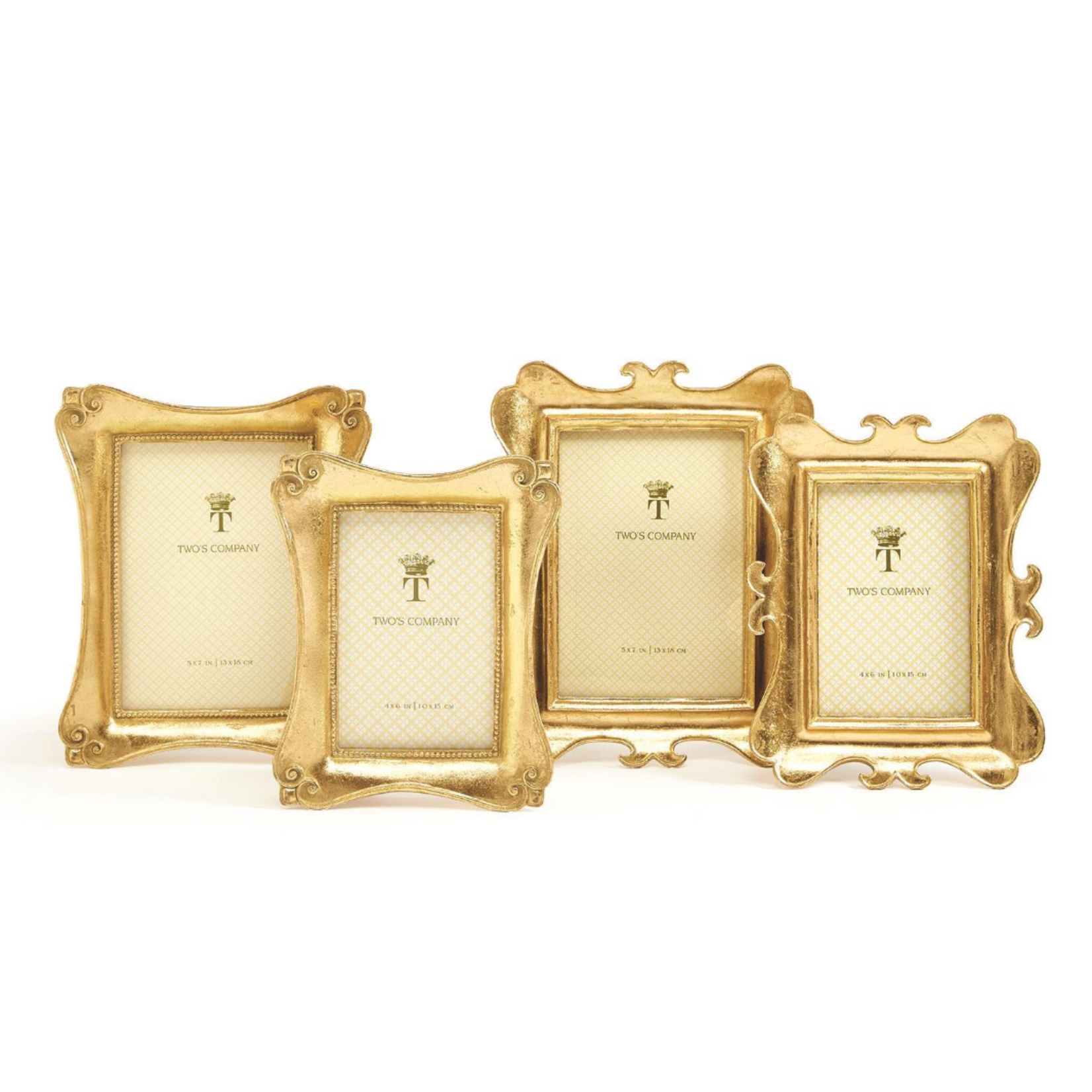Gold Leaf Frame 4x6 Niche Modern Home