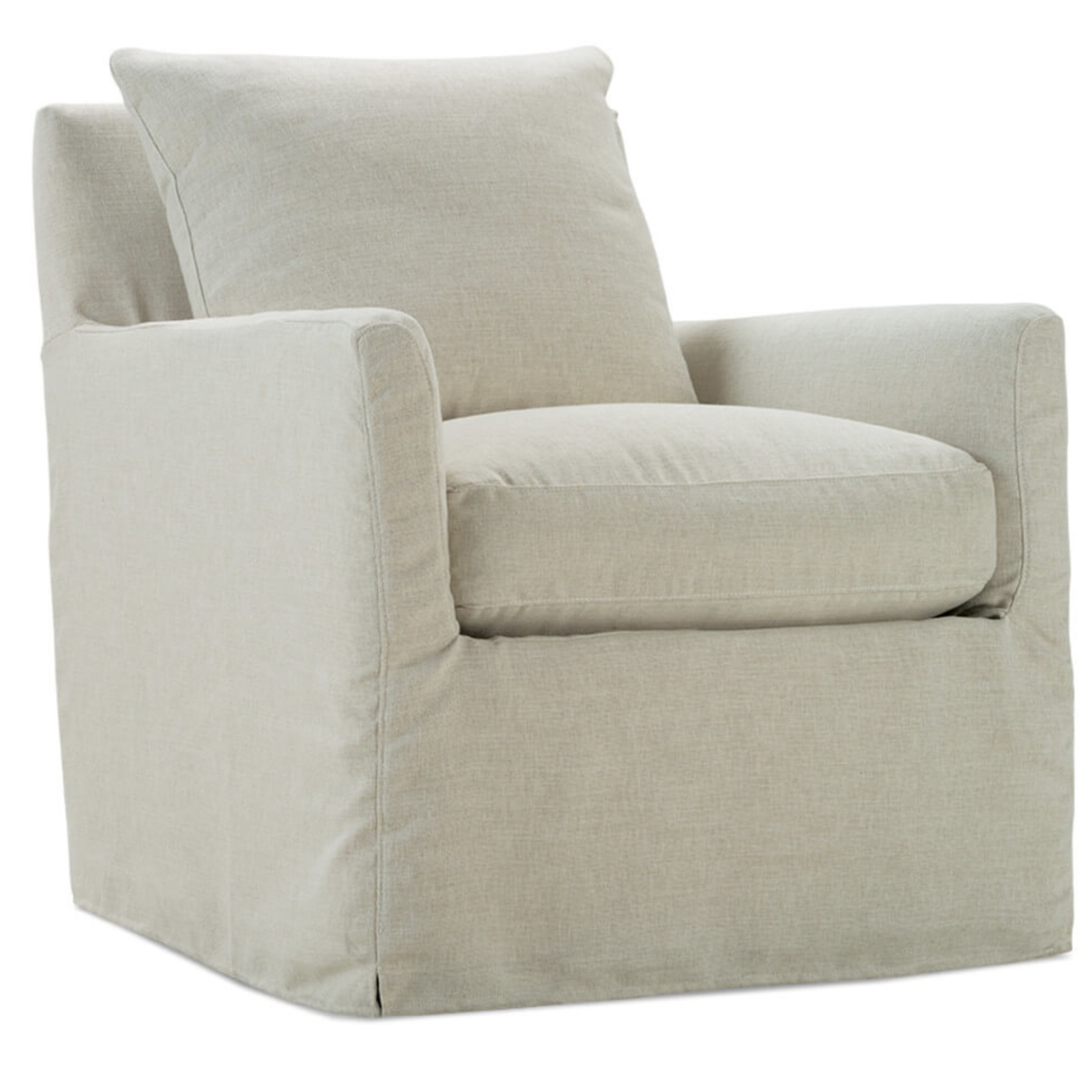 Ace Slipcovered Swivel Glider