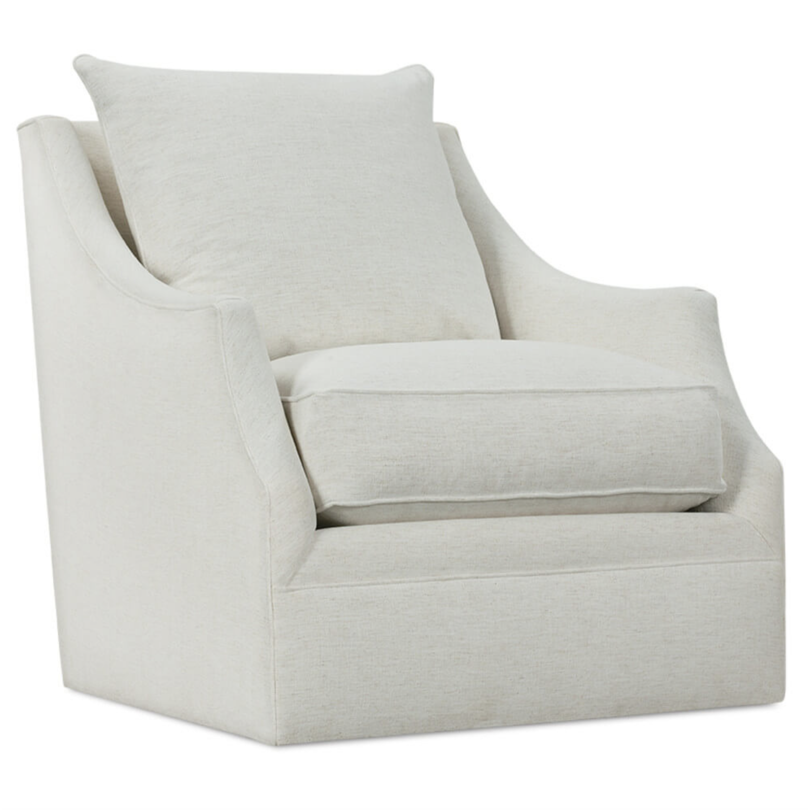 Stratton Upholstered Swivel Glider