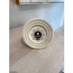 White Marble Round Frame