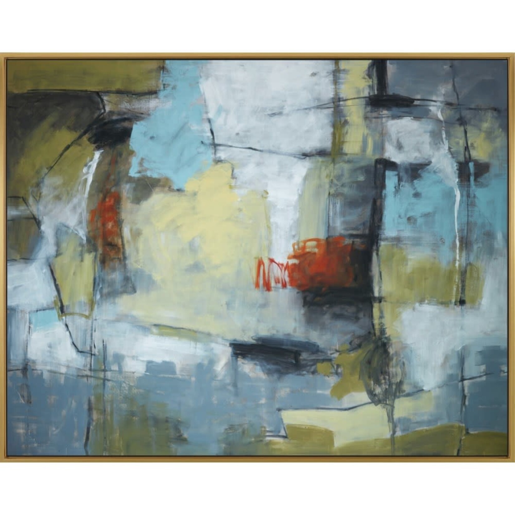 Lentamente II Framed Artwork