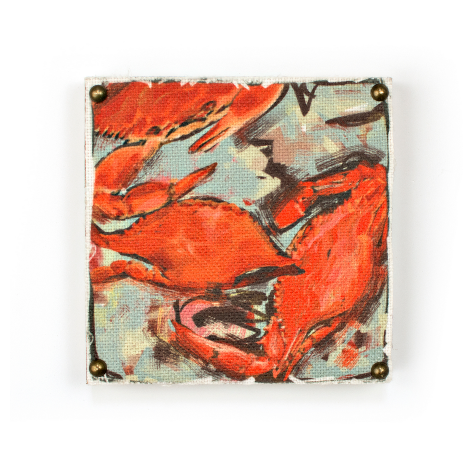 6x6 Crab Art Block