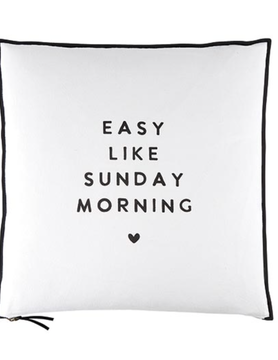 Sunday Morning Throw Pillow