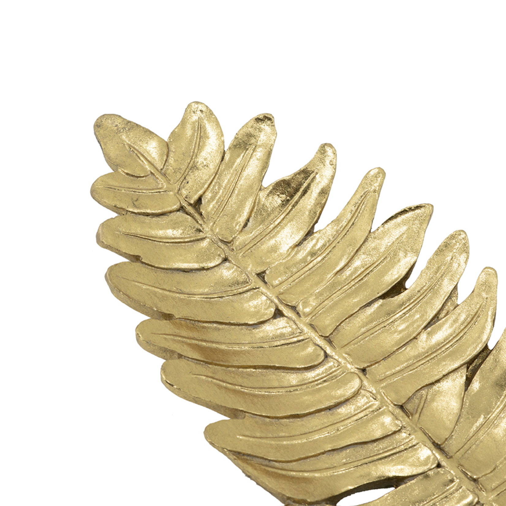 Fern Leaf Tray Gold