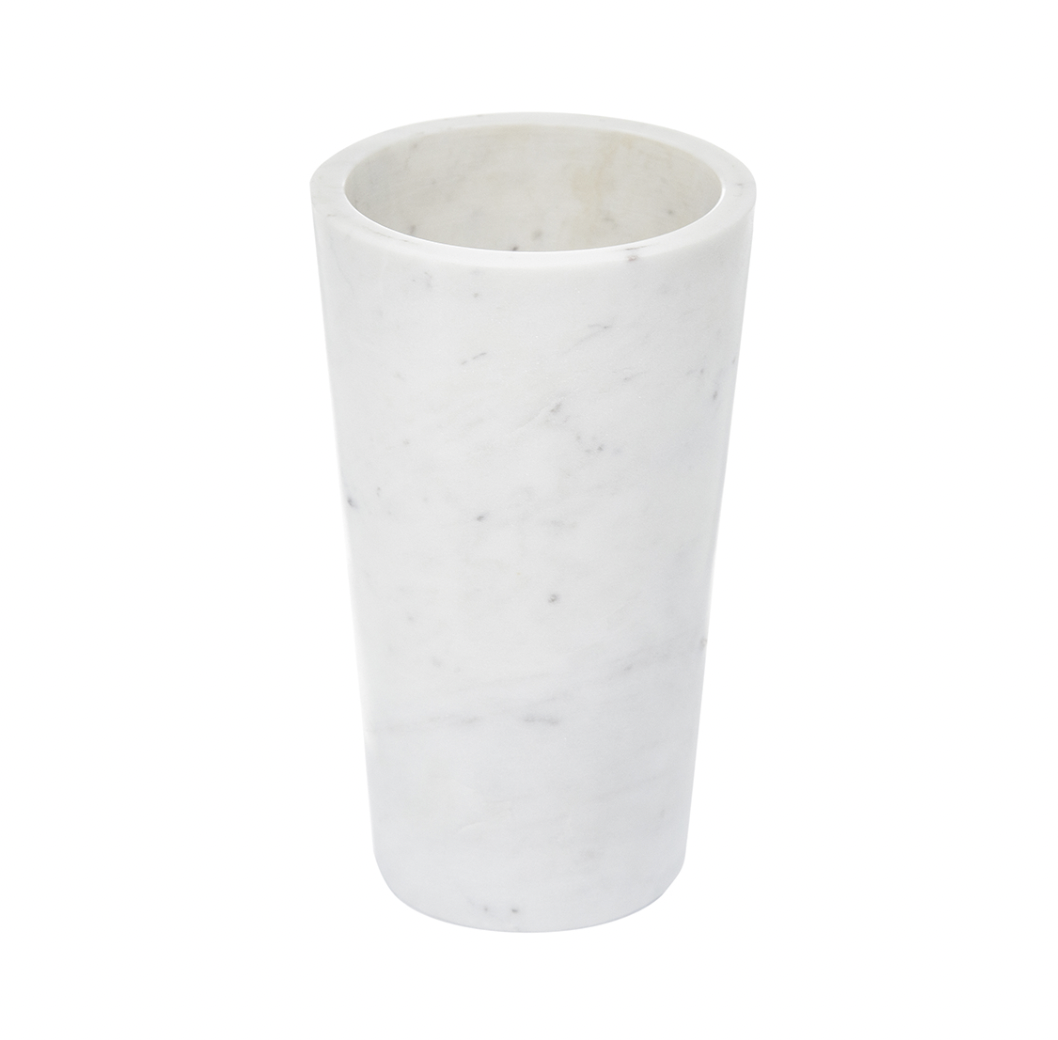 Marble Flower Vase 7" Niche Modern Home