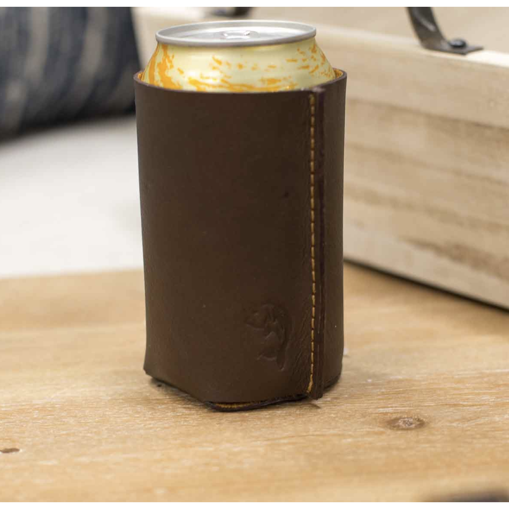 Etched Fish Can Koozie