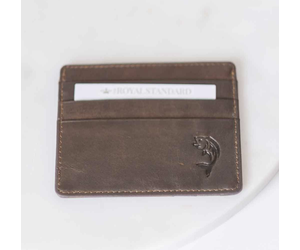 Louisiana Etched Leather Slim Wallet