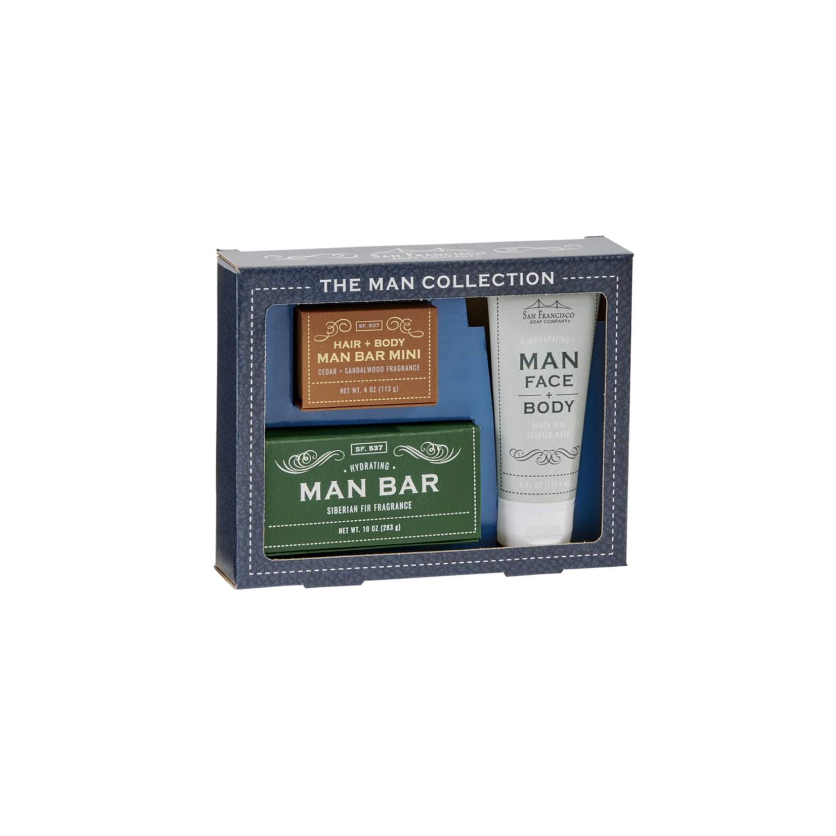 The Man Collection Soap Set- Siberian Fir Bar