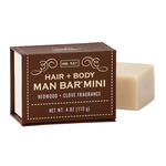 Man Bar 4oz - Redwood & Clove