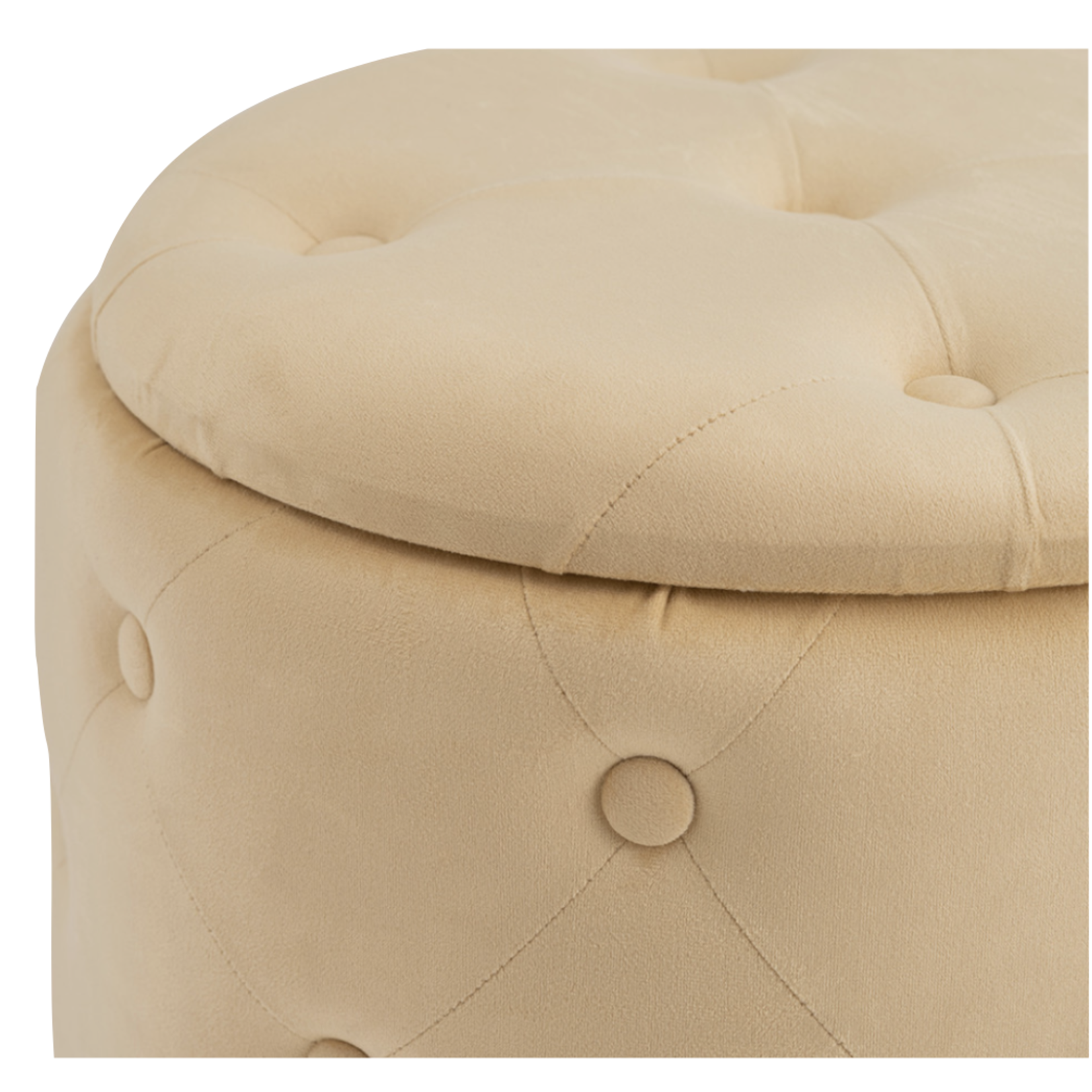 Sierra Storage Ottoman Nude