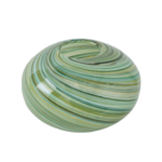 Multicolored Swirl Vase 9"