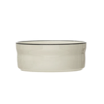 Black Rim Pet Bowl 17oz