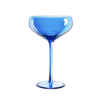 Champagne Coupe Iridescent Blue