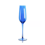Champagne Flute Iridescent Blue