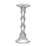 Glass Candlestick 12''