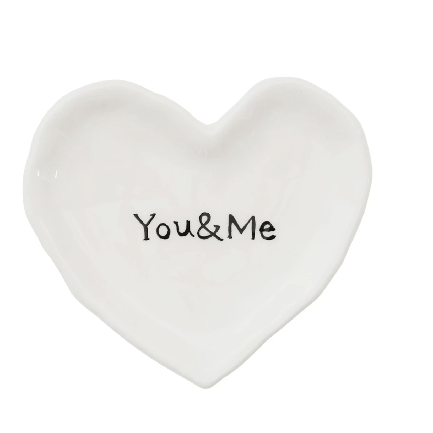 You & Me Heart Dish