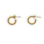 Gold Plated Hoop Earrings Small