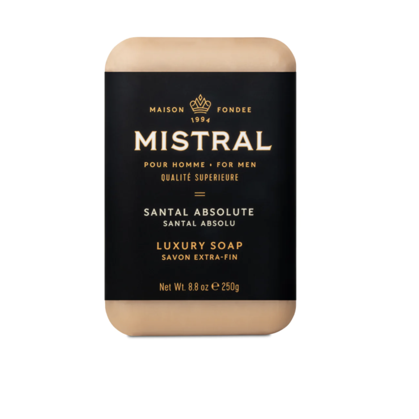 Men's 250g Bar Soap-SANTAL ABSOLUTE