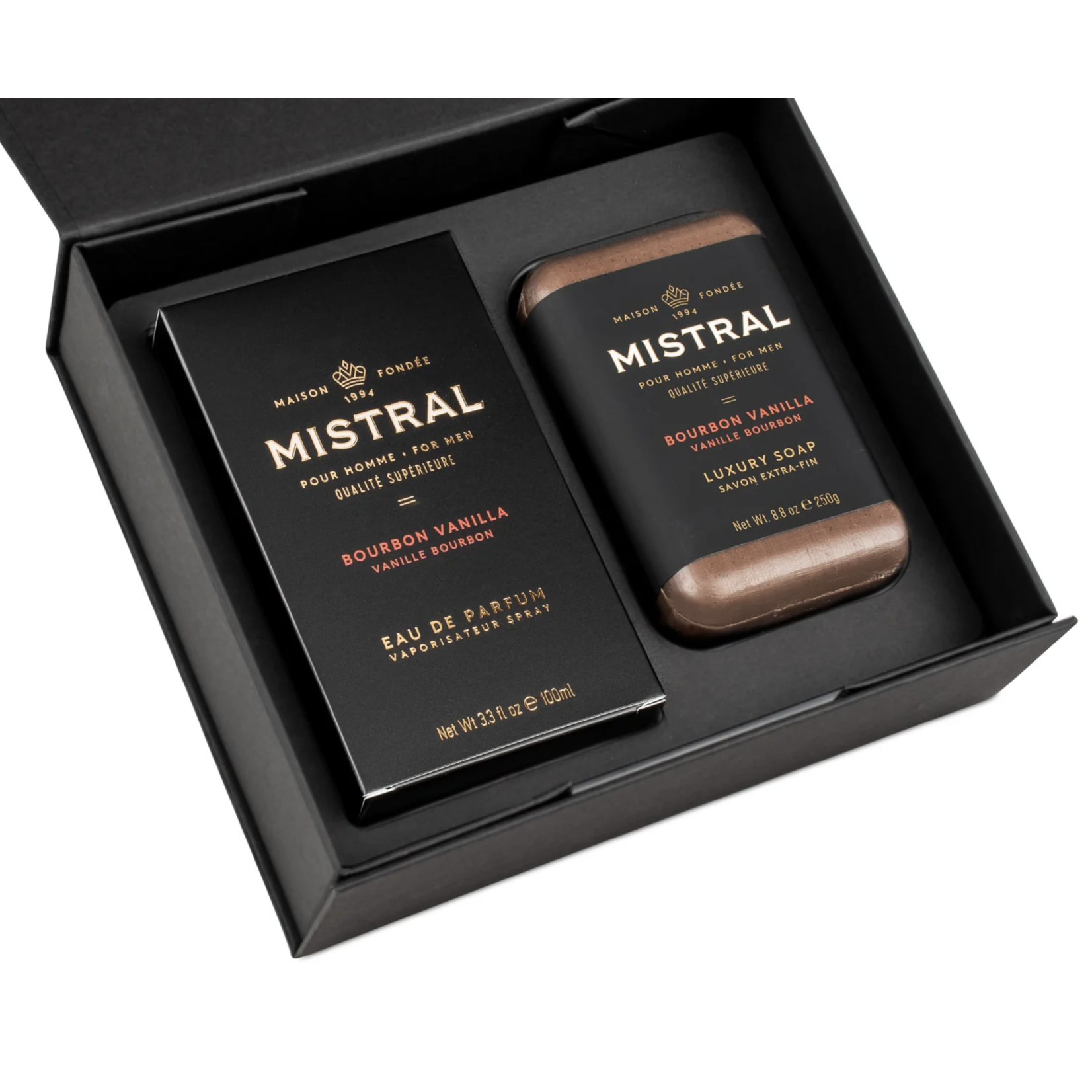 Men's Cologne/Soap Gift Set-BOURBON VANILLA