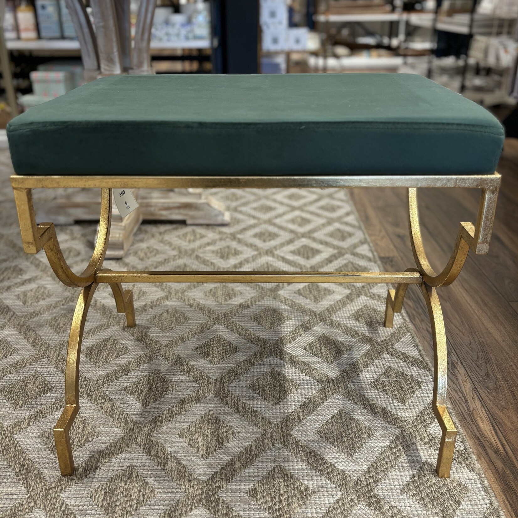 Zoe Small Bench GREEN