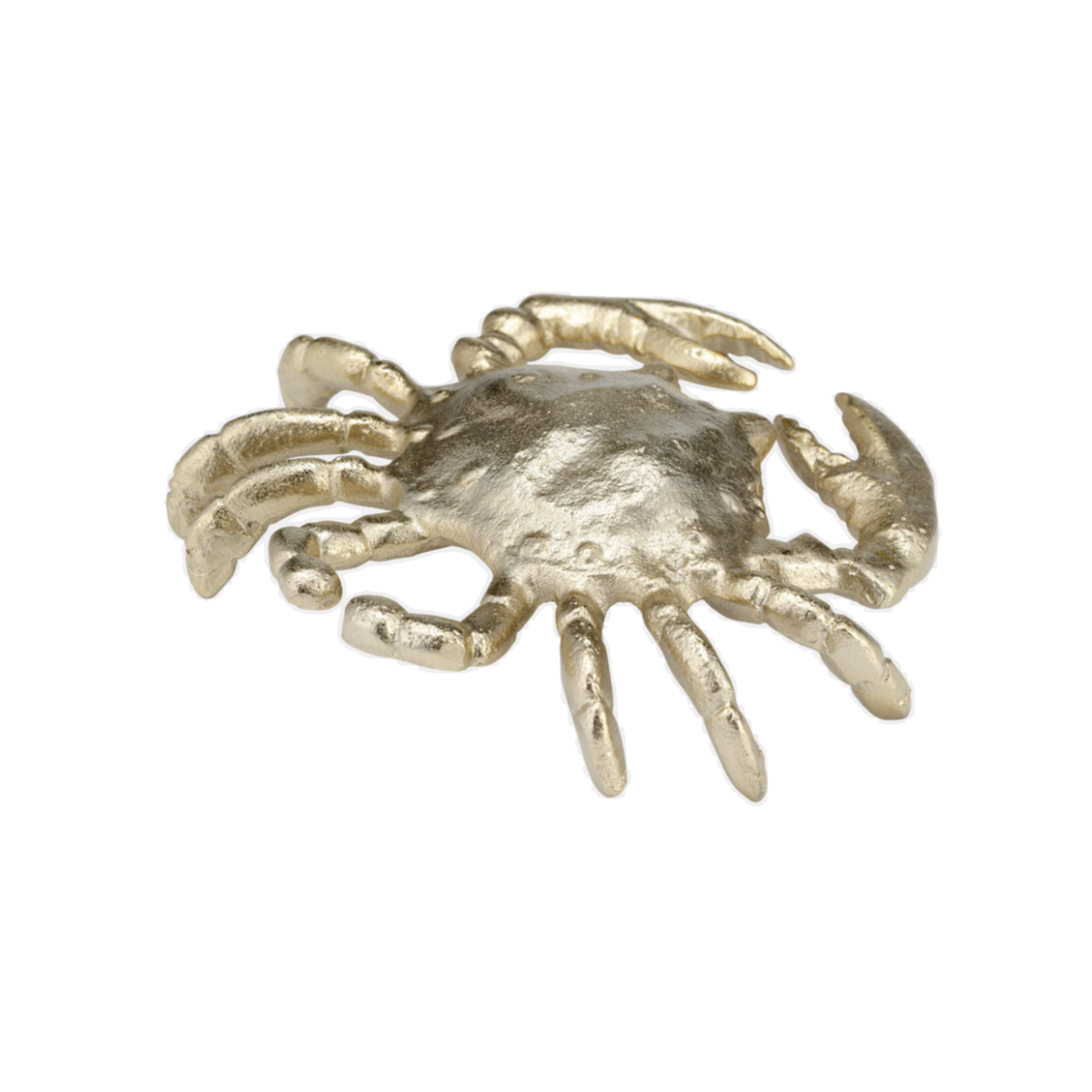 Champagne Crab Decor 7"