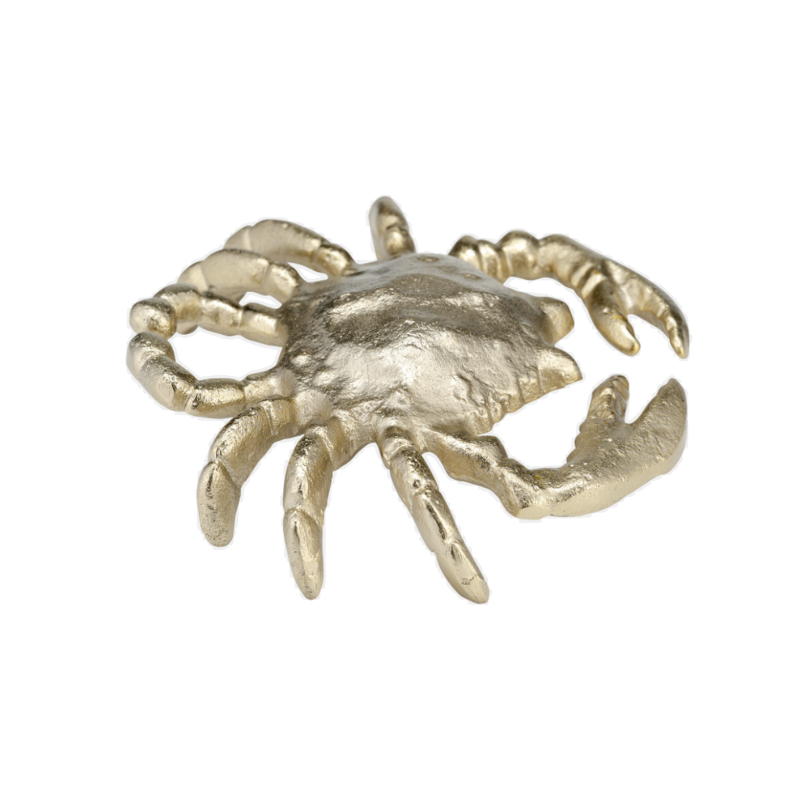 Champagne Crab Decor 7"