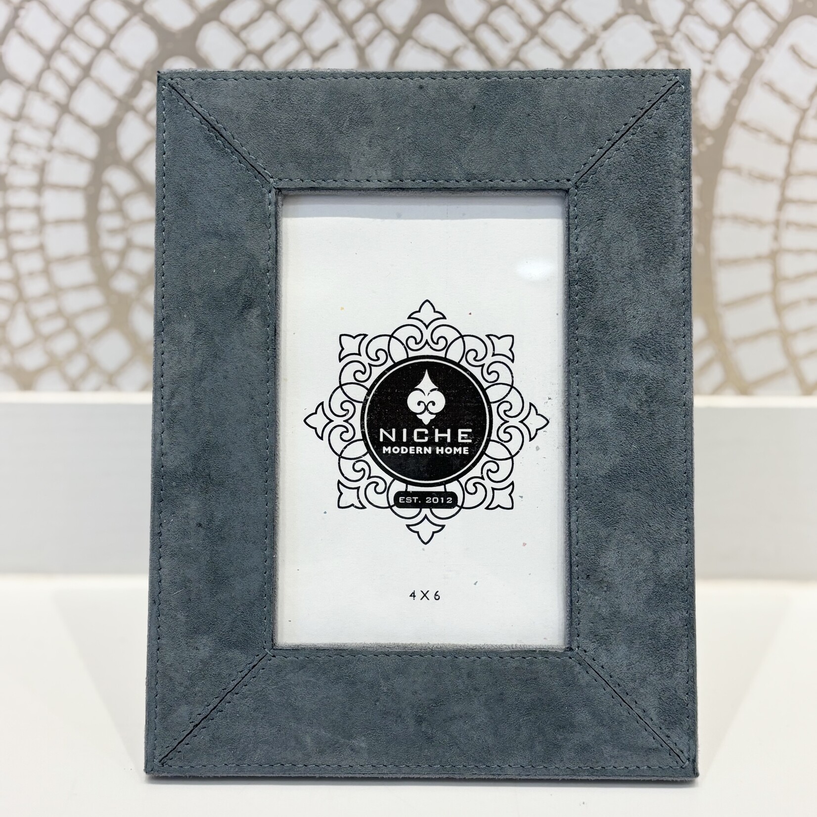 Suede Blue 4x6 Frame