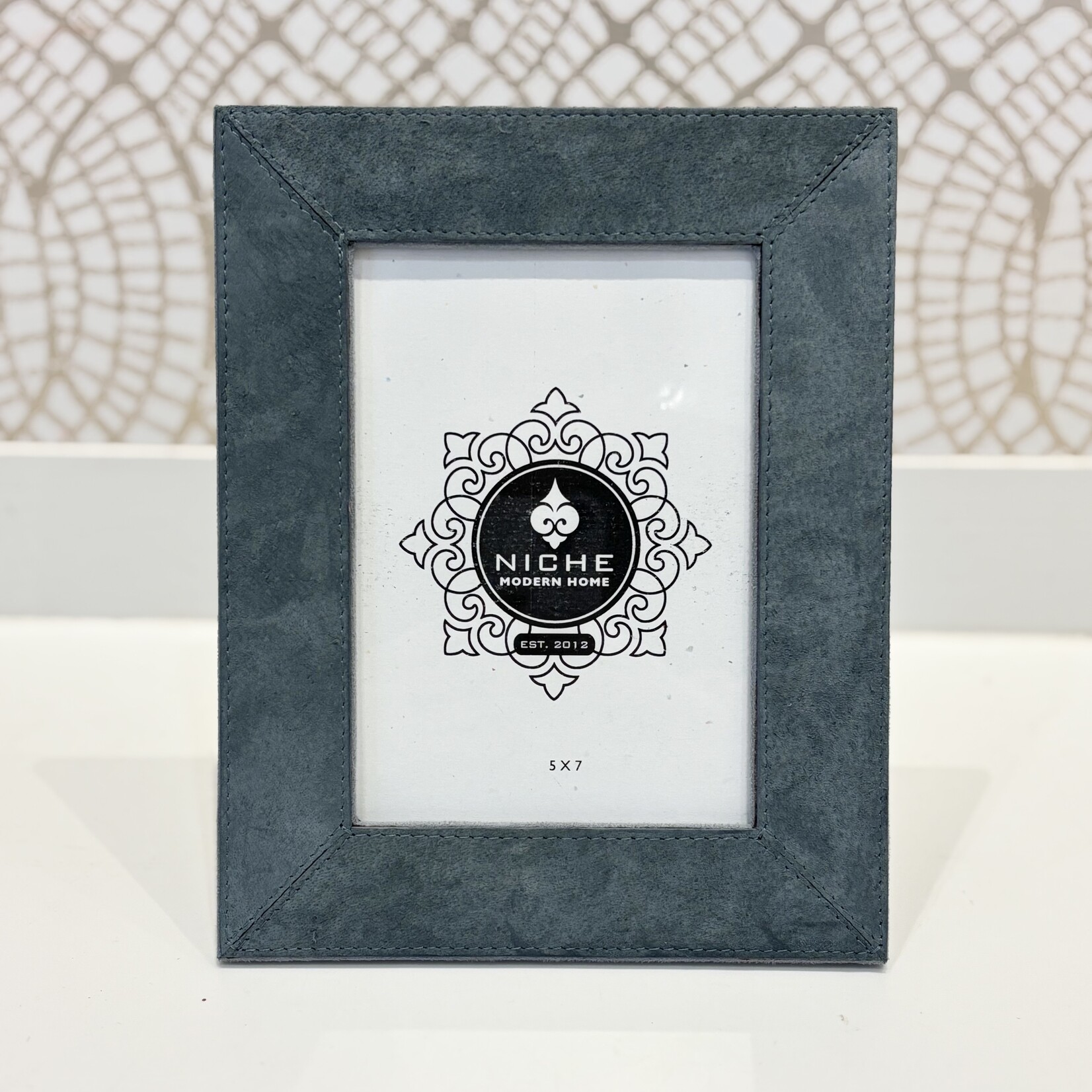 Suede Blue 5x7 Frame
