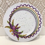 Beads & Feathers Melamine 11" Plate