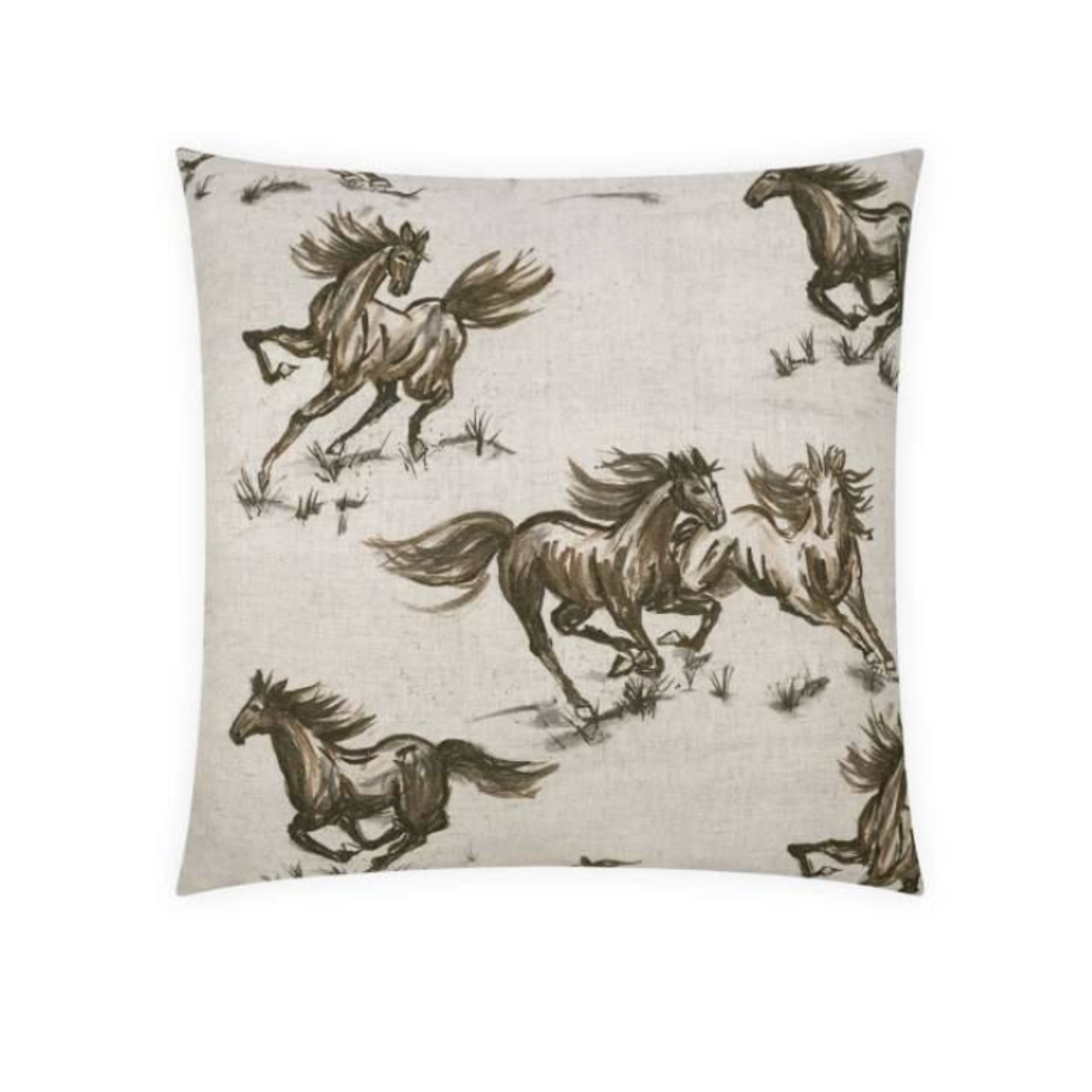 Equine Throw Pillow 24"