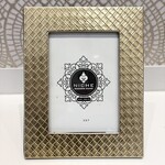 Gold Woven 5x7 Frame