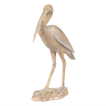 Beige Standing Crane 16"