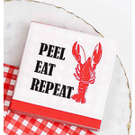Peel Eat Repeat Cocktail Napkins