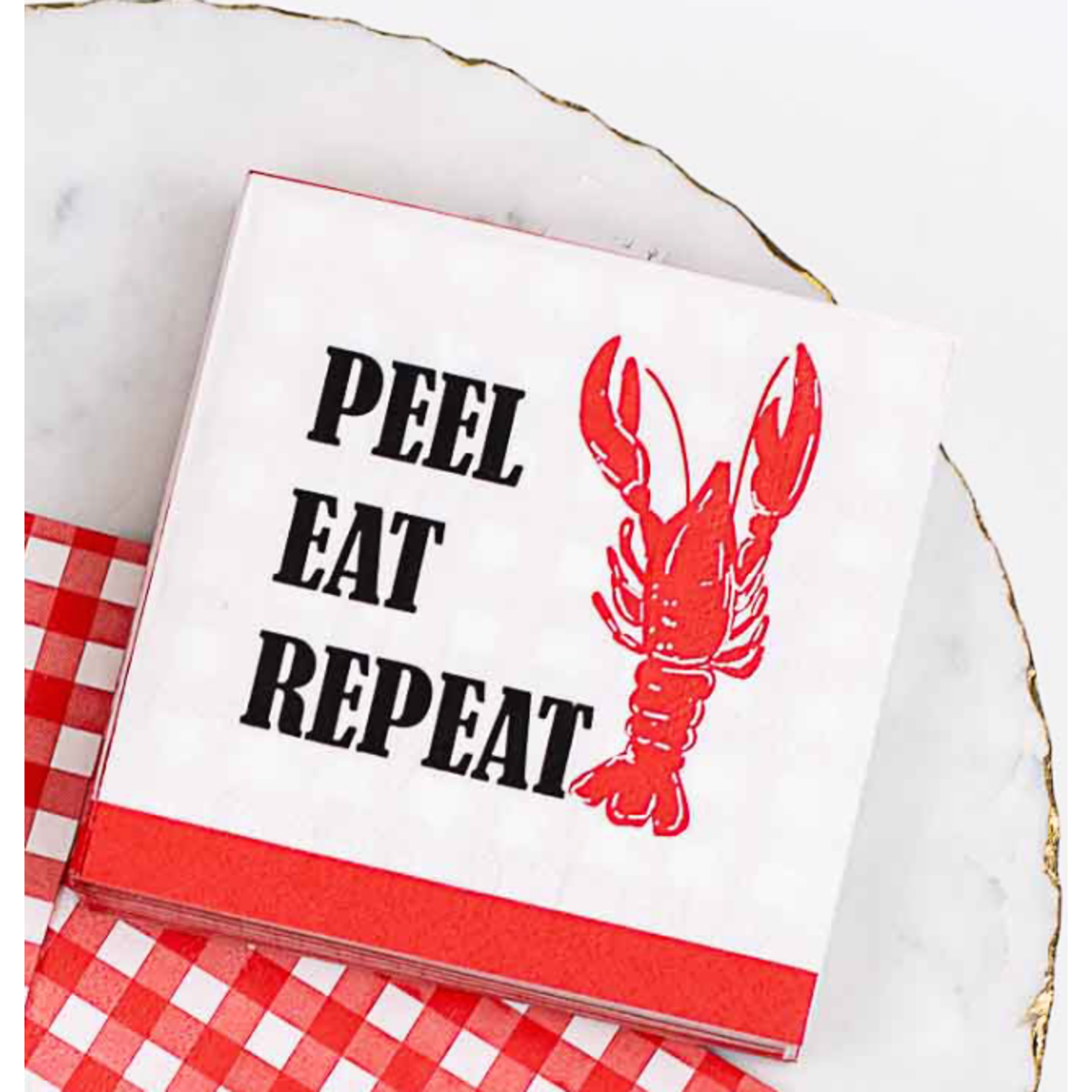 Peel Eat Repeat Cocktail Napkins