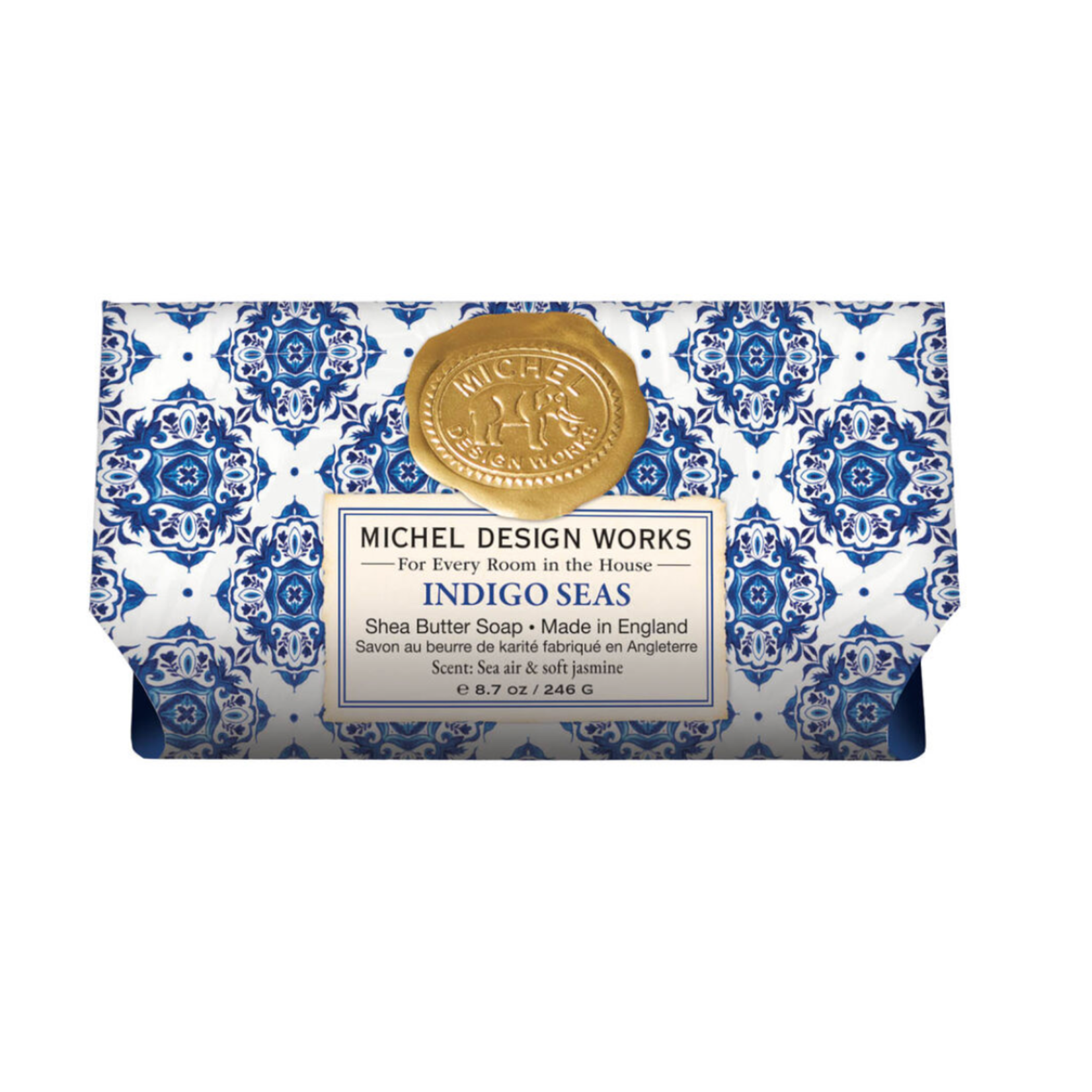 MDW Indigo Seas LG Bar Soap