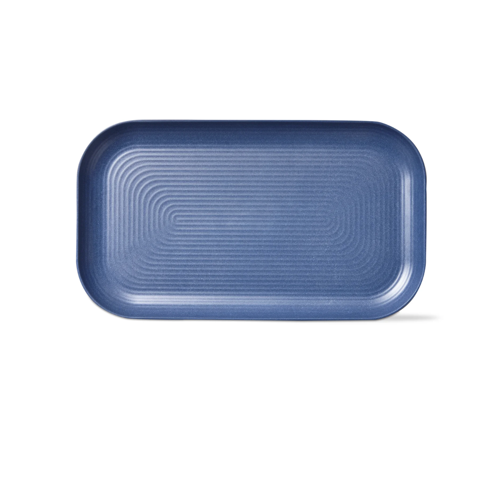 Blue Denim Melamine Tray 17x10