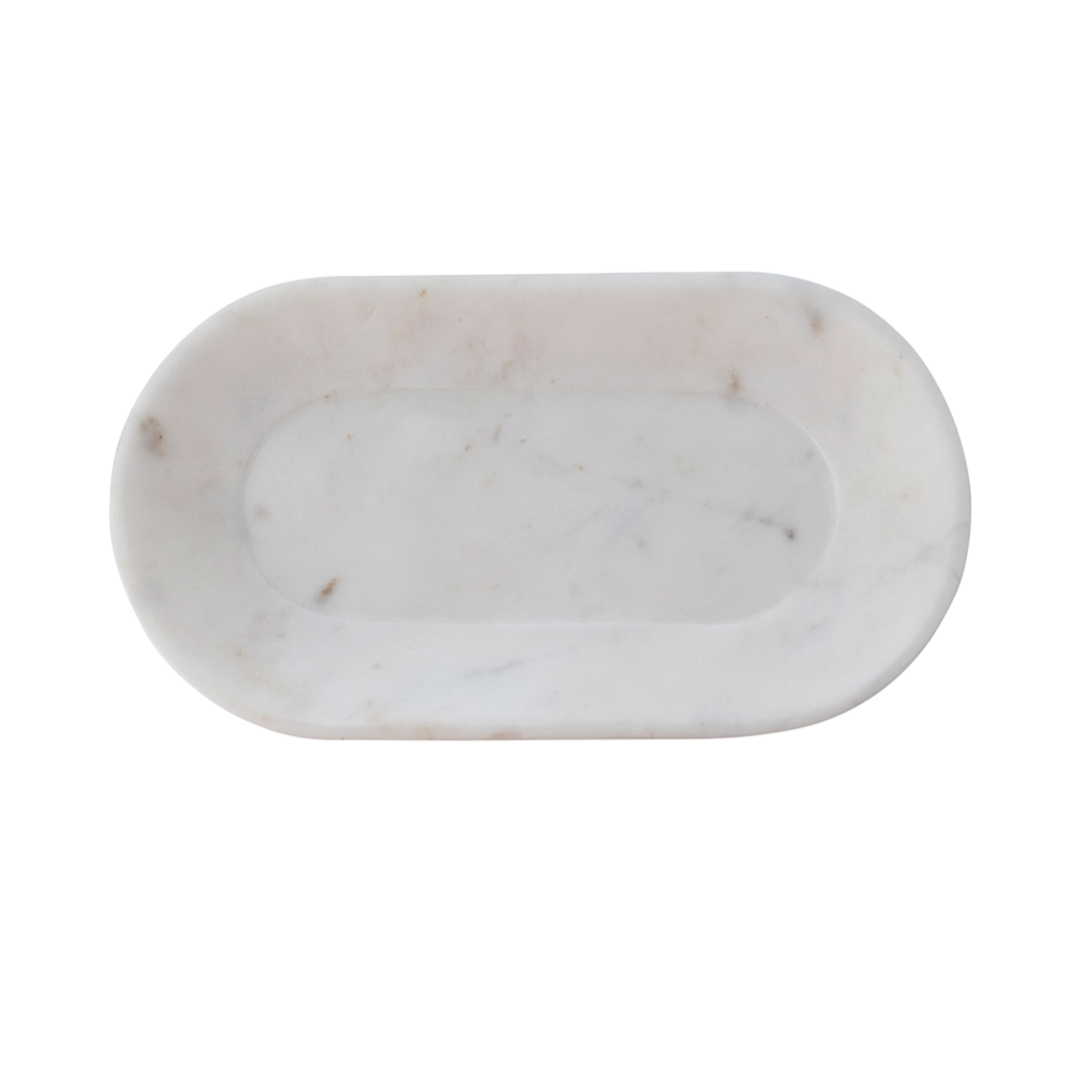 Oval Marble Tray 11x5