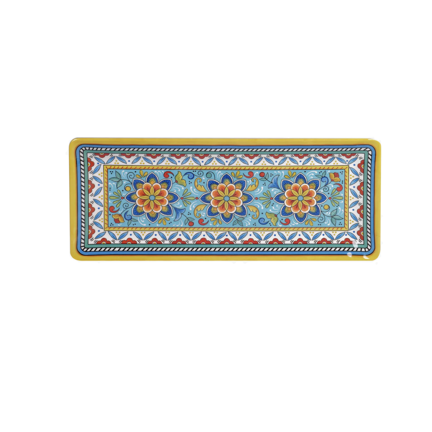 Portofino Melamine Platter 19x8
