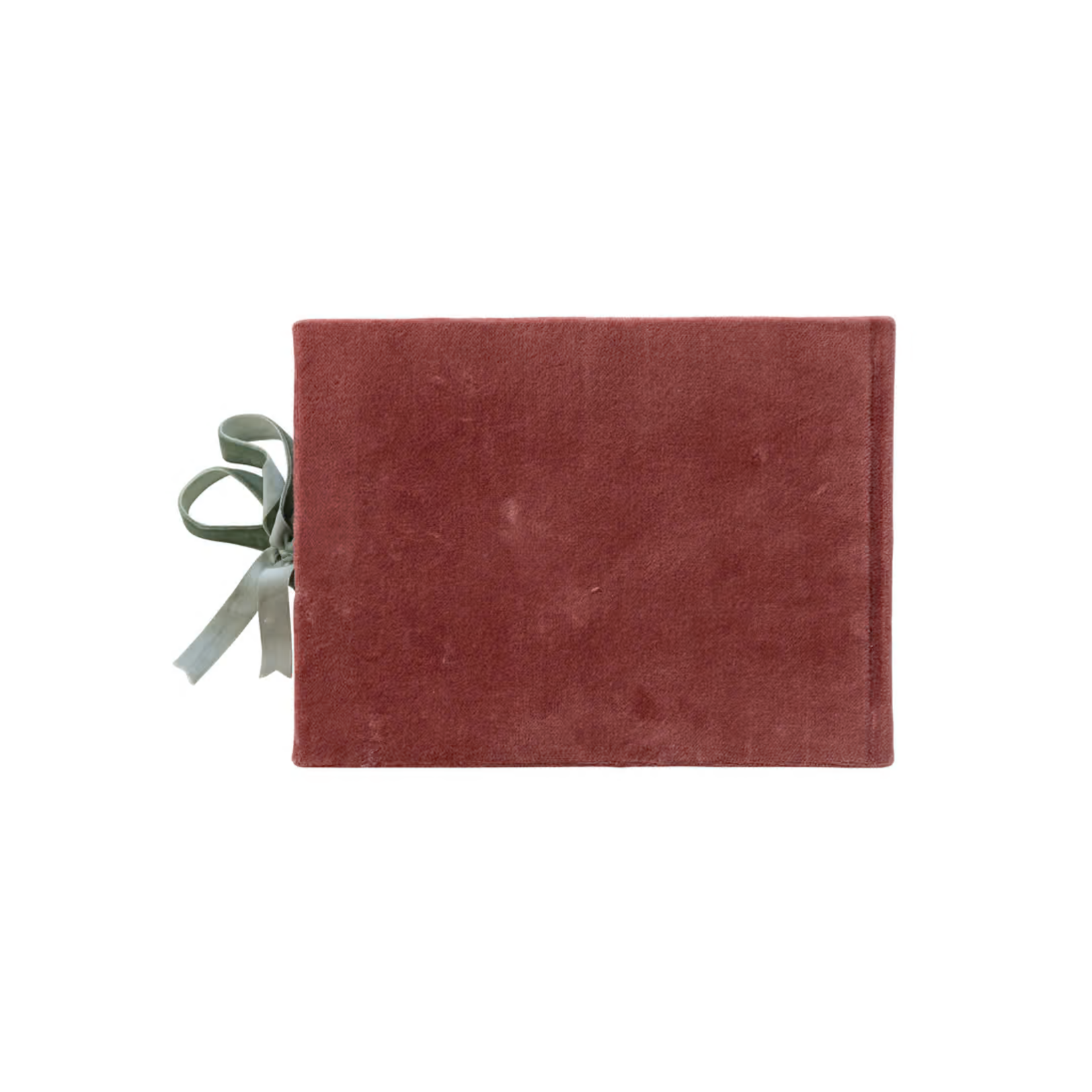 Velvet Floral Embroidered Journal