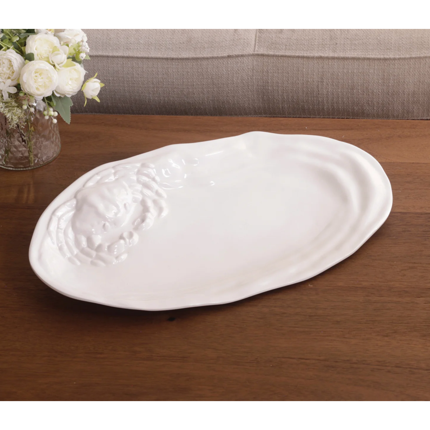 VIDA Ocean Large Oval Crab Platter