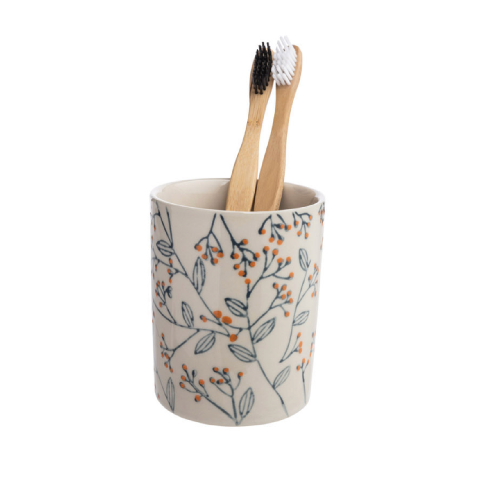 Romantic Floral Toothbrush Holder
