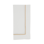 Square Champagne Embroidery Napkin 20"