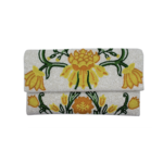 Yellow Daffodils Beaded Bag