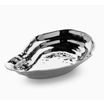 Silver Plated Oyster Shaped Serving Bowl 13"