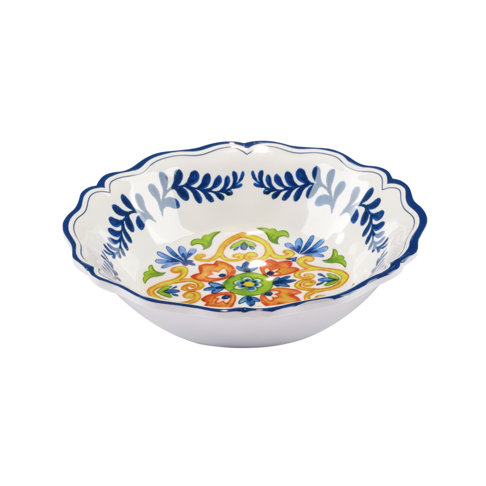 Flores Melamine Bowl 8.5"